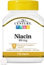 21. Century Niacin Tablets, 100 mg, 110 Count