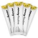 ROUTINE Morning Daily Hydration Mea124; Electrolyte Powder Packets with Apple Cider Vincate, Lemon, and Sea Salt Meap 124; Keto & Paleo-Friendly Electrolyte Drink Mix (5 Pack)