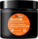 Invite Health Beets Hx ® - Frugt og grøntsager supplement, Superfood Powder - Indeholder rød Beet Root og Tart Cherry Skin - 30 Servering