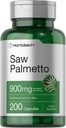 Horbaach Saw Palmetto Extract 124; 900mg Yep 124; 200 Kapsler; 124; Non- GMO og Gluten Free Formel 124; Traditional Herb Supplemented 124; fra Saw Palmetto Berries