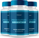 Prostapure Capsules, Prostapure Prostate Health Supplement Pills - Extra Strength, Prosta Pure Supports Prostate Heath All Natural Formula, Prostapure Capsules Reviews (3 Pack)
