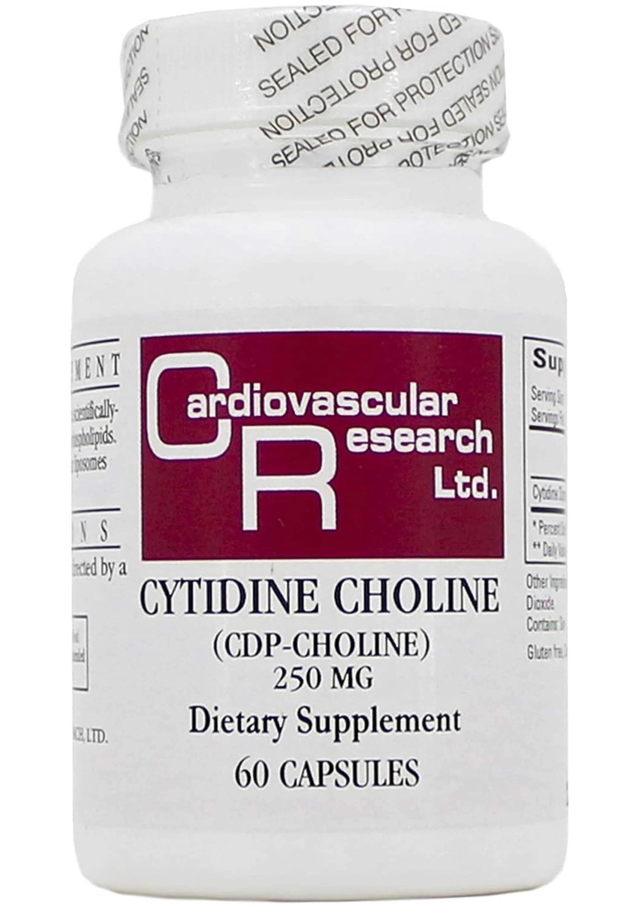 Økologiske formler - Cytidin Cholin 250 mg 60 caps [Sundhed og skønhed]