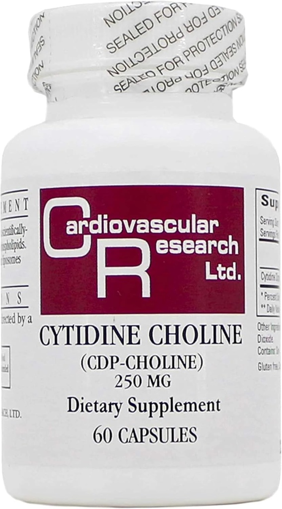Økologiske formler - Cytidin Cholin 250 mg 60 caps [Sundhed og skønhed]