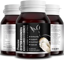 Oyster Essence and Kangaroo Essence, Oyster Extract, Oyster Extract, Oyster Destination, Oyster Extract - Pure, for mænd og kvinder - Understøtter energi & immunboost, 60 Kapsler (1)
