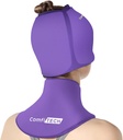 ComfiTECH Cold Cap og Neck Ice Pack Wrap Gel Combo, Care Pakke til hoved og cervikal, lilla