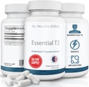 Dr. Westin Childs Essential T2 - T2 Thyroid Support Supplement med Bio- Identical 3,5 Diiodo- l- thyronin for Hypothyroidisme, Hashimotos, Thyroidektomi & Rai, Non GMO, 60 Day Supply