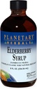 Planetariske Herbals Elderberry Syrup, 8 fl oz (236,56 ml) Glas