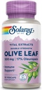 SOLARAY Garanteret potens Olive Leaf Extract Double Strength, Veg Cap (Btl- Plastic) 500mg