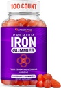 LifeCentricHealth Iron Gummies for adult & Kids against 124; Biotin Zink Vitamin B Folinsyre Gummies