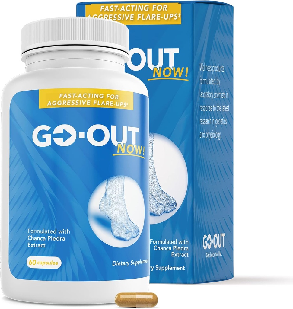 Mt. Angel Vitamin Go- Out Now - Chanca Piedra, Stone Breaker, Natural Nyre Cleanse & Gallblære Formel - Stone Free, Chanca Piedra Liquid