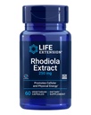 Life Extension Rhodiola Extract, Rhodiola rosea supplement, standardiseret ekstrakt, fremmer fysisk og mental ydeevne, glutenfri, non-GMO, vegetar, 250 mg, 60 kapsler