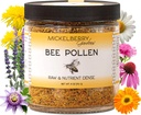 Mickelberry Gardens Bee Pollen Granules - 100% Rå, Pure Superfood pakket med protein, vitaminer, mineraler & antioxidanter - 6 Oz