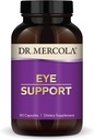 Dr. Mercola Eye Support - Understøtter Eye & Vision Sundhed - med Lutein, Zeaxanthin, Organic Astaxanthin & Black Currant - Non-GMO, Gluten- Free & Soy Free - 90 kapsler (90 Servere)