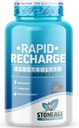 Elektrolytpiller - 120 kapsler - Støtte til POTS syndrom, salttabletter - Keto Electrolytes Kosttilskud, Rapid Hydration, Endurance, Dehydrering Inddrivelse - GMO & Gluten Free