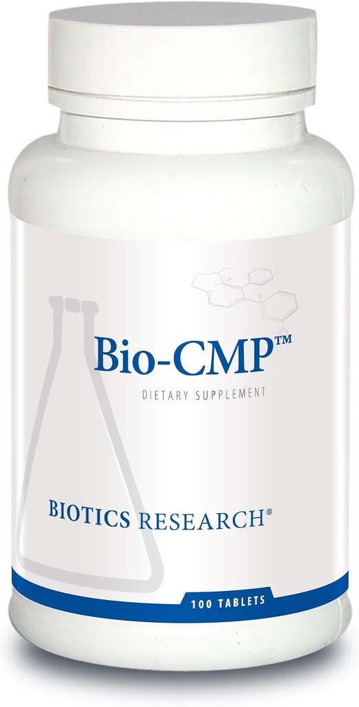 Bio CMP fra Biotics Research Calcium, Magnesium og Kalium Supplement; Supplies Electrolytes that provides Optimal Muscle Comfort Cramp and Træthed, Understøtter sund Metabolisme 100 tabletter