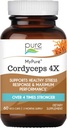 PURE VÆSENTLIGE ETIKER MyPure Cordyceps 4X svampe - Koncentreret Cordyceps Svampe Pulver Kosttilskud til immunsystem, Stress Response, Fysisk og mental ydeevne - 2 Måneders forsyning