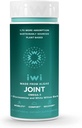 Iwi Life Joint Omega-3, 60 Softgels (30 Servere), Plant- baserede Alger Omega-3 med Glucosamin, Mobility Support Kosttilskud, Krill & Fish Oil Alternative, Ingen Fishy Aftersmage