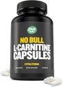 "No Bull" L- Carnitin supplement, Pure Keto- Friendly L- Carnitin L- Tartrate kapsler for forbedret kognitiv funktion & fokus for kvinder og mænd, L Carnitin kapsler, 500mg