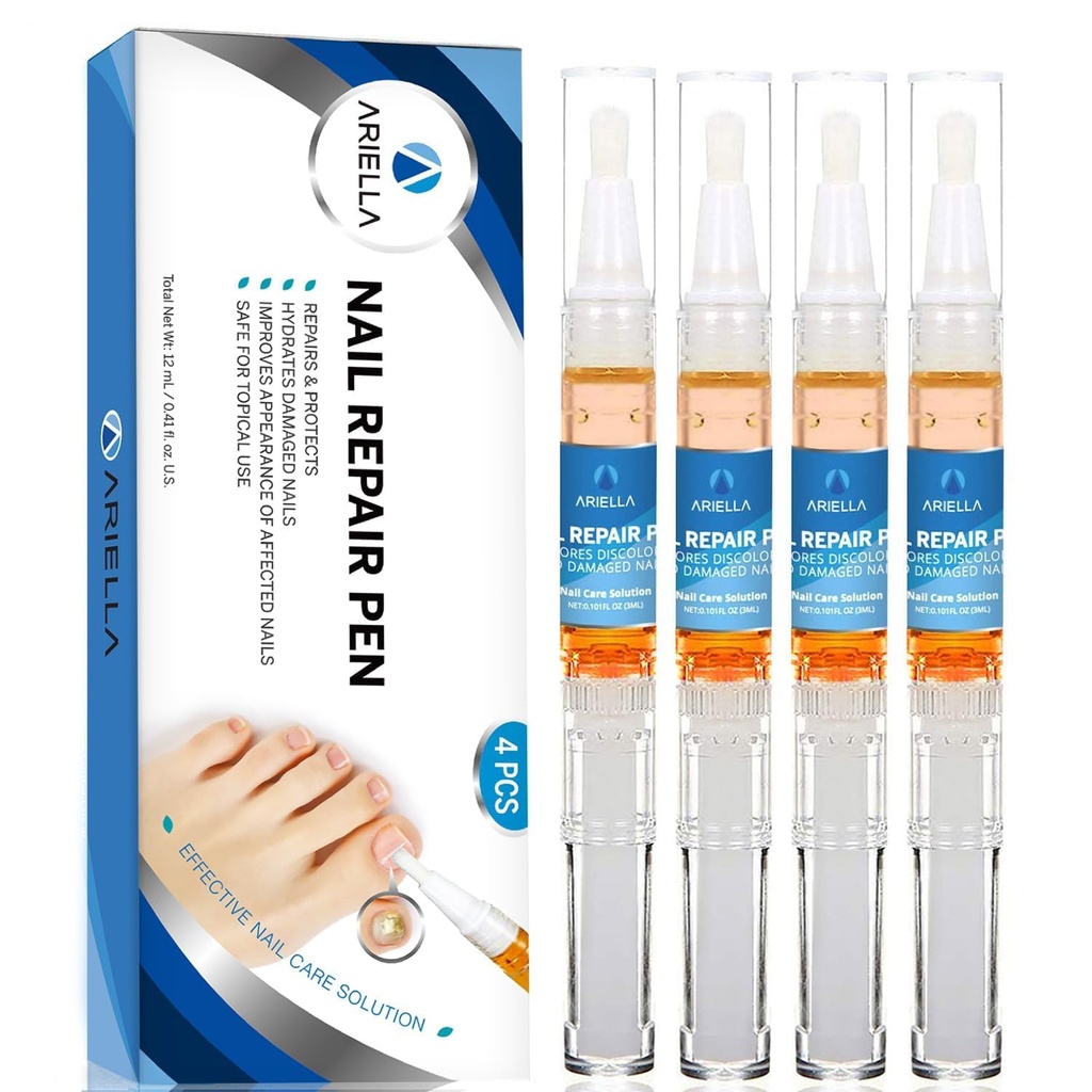 Toenail svamp Behandling Ekstra styrke: Negle svamp Behandling for Toenail - Svampesøm Reparation Pen 4 pakker