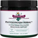 Vitanica Phytoestrogen Herbal Non-GMO PMS, Menopause Relief Supplement for Women, Hormone Balance, Night Sweats & Hot Flash Relief, Soy Isoflavones, Vegan, Powder 8 Oz (Phytoestrogen Herbal)