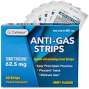 Anti Gas Relief 30 Strips • 124; Mint Flavor Oral opløselig Anti Bloating Relief • 124; Hurtig Gas Relief for voksne • 124; Effektiv Bloating Relief for kvinder • 124; Simeticone Anti Bloating for kvinder •