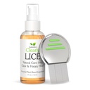 Isabellas klart LICE, Blend of Natural and Essential Oliils against 124; Non Toxic Scalp Oil for Lice og Nits med Metal Nit Comb (Inkluderet) 124; Neem, Rosemary, Cedarwood; for voksne og børn; 124; Lavet i USA