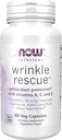 Now Foods Solutions, Wrinkle Rescue ™ Kapsler, Målblend med Vitaminer A, C og E, 60 Kapsler