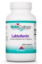 Nutricology Laktoferrin Supplement - Lactoferrin Kosttilskud 350 mg, Kovine Colostrum, Immunpeptid, Iron Supplements, Vegicaps - 120 Tæl