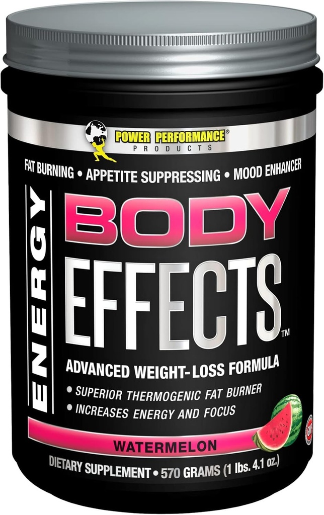 Body Effects Pre Workout Supplement, Watermelon, 570 gram (1lbs. 4.1 oz)