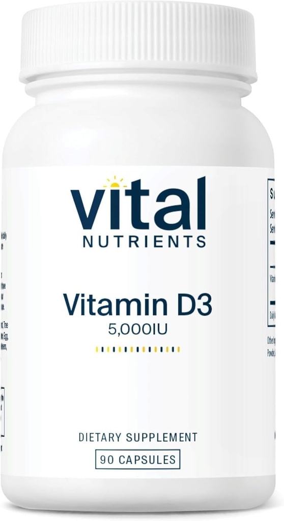 Vital Nutrients Vitamin D 5000 IE