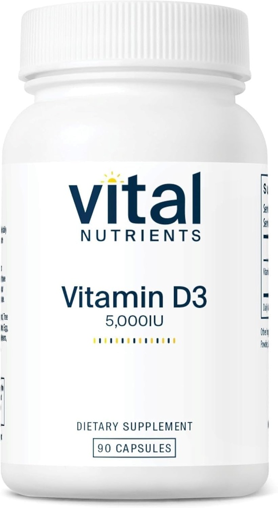 Vital Nutrients Vitamin D 5000 IE