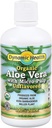 Dynamic Health Organic Aloe Vera Juice w / Micro Pulp, Unflavored; Ingen tilsat sukker, kunstig farve eller sødestoffer, Ingen Gluten eller BPA; 32oz, 8 Serv