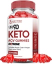 Justified Laboratories Go 90 Keto ACV Gummies Extreme 2000MG Go90 Keto Gummies Apple Cider Vinagar Formuleret med Pomegranate Beet Juice Powder B12 Vegan Non GMO 60 Gummys