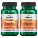 Swanson Niacin (vitamin B3) - Vitamin supplement støtte hjerte sundhed og kulhydrat Metabolisme - fremmer naturlig energiproduktion - (250 tabletter, 100mg NE Hver) (2 Pack)