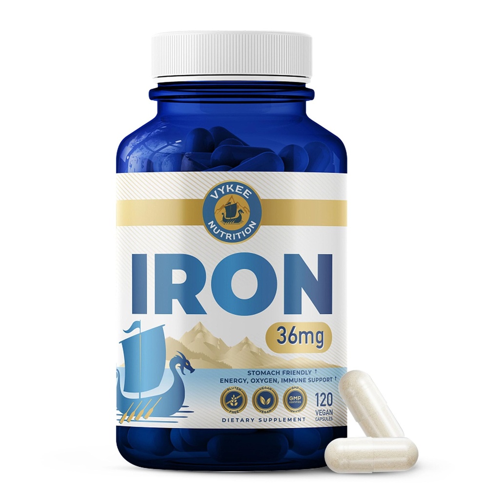 Jerntilskud - 36mg Jern (som Bisglycinate)