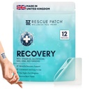 Inddrivelse Patch, Drikke Patches til Efter Party Relief, Naturlige Party Inddrivelse Patches til Hydration og energistøtte, All- Natural Ingredients og Vegan (1, 12, Greve)