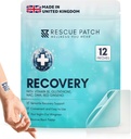 Recovery Patch, Drinking Patches for After Party Relief, Natural Party Recovery Patches for Hydration and Energy Support, All-Natural Ingredients and Vegan (1, 12, Count)