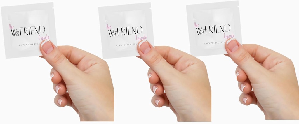 Generisk Wet Ven Her og hans honning - Hendes Kapsel 3 Pack