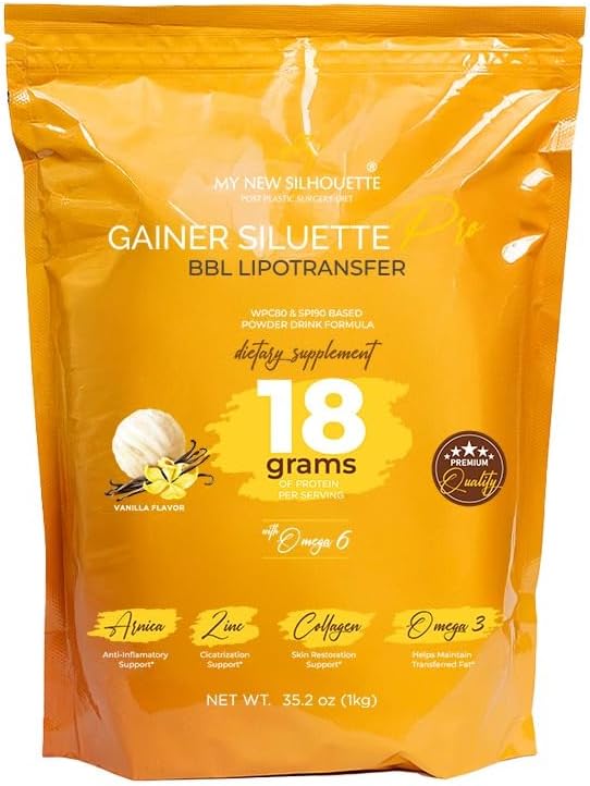 MI NUEVA SILUETA Protein My New Silhouette Gainer Sweet Vanilla ice Cream Flavor