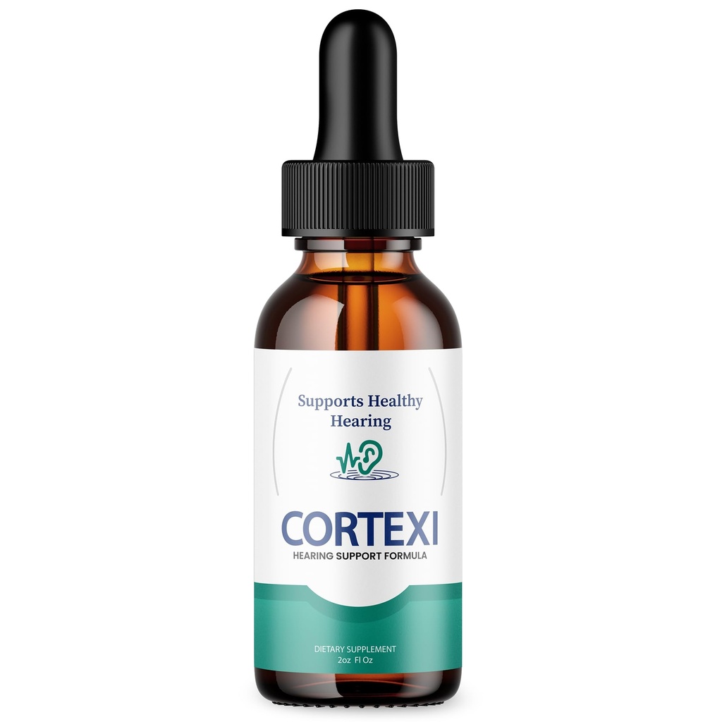 (Officiel) Cortexi Tinnitus Behandling Hørestøtte med Chrom, Grape Seed, Astragalus, Maca Root - Cortexi Hørestøtte Drops Supplement Cortexi Tinnitus Behandling for Ringeører (2oz)