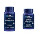 Life Extension Super R- Lipoic Acid 240mg og Acetyl- L- Carnitin 100 kapsler - Cellulær energi og hjerne sundhed