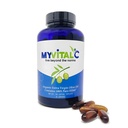 MyVitalC Pure ESS60 Ekstra Virgin Olivenolie Softgel kapsler - Høj styrke Antioxidant tillæg med Pure Olive Oil - Oral tillæg - Kosttilskud til mænd og kvinder - 180 Softgels