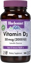 Bluebonnet Nutrition Vitamin D3 2000 IU Vegetable Capsule, Aid in Muscle and Skeletal Growth, Cholecalciferol from Lanolin, D3, Non GMO, Gluten Free, Soy Free, Milk Free, Kosher, 180 Vegetable Capsule