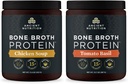 Ancient Nutrition Bone Broth Protein Powder, Chicken Soup, 15 Servere + Bone Broth Protein Powder, Tomato Basil, 15 Servere