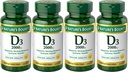 Nature 's Bounty Vitamin D3 2000 IE Softgels 150 ea (pakke med 4)