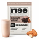 Rise Grass- Fed Whey Protein Powder - Sample Chocolate Mandel- 124; 25g Protein Ingen Kunstig Articular, Farver, eller Konserveringsmidler - Sugar Free, Gluten- Free, Soy Free (Single Serving)
