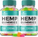 rize labs (Pack of 2 VigorVita Gummies, Maksimum Strength Formel, Ekstra Advanced Gummy, Premium Blend Gummies Anmeldelser for Good Well- Being, Gomitas (120 Gummies)