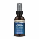 Dr. Mercola Sleep Support med Melatonin Spray - Understøtter Rastful Sleep - Non- GMO, Gluten- Free & Soy- Free - Natural Raspberry Flavor - 0,98 fl oz (35 Serveringer)