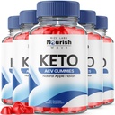 rize laboratorier - Nourish Wave Keto ACV Gummies understøtter avancerede vægttab, for forbedret fordøjelse, Stamina og Endurance (300 Gummies)