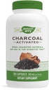 Nature 's Way Aktiveret Charcoal, Binds Uønskede materialer og gas i fordøjelsestrakten *, 560 mg pr. 2-Capsule Serving, 360 kapsler (Packaging May Vary)